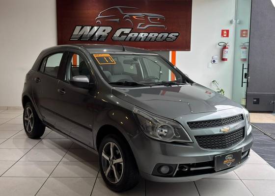 CHEVROLET AGILE 1.4 MPFI LT 8V FLEX 4P MANUAL CHEVROLET AGILE 1.4 MPFI LT 8V FLEX 4P MANUAL